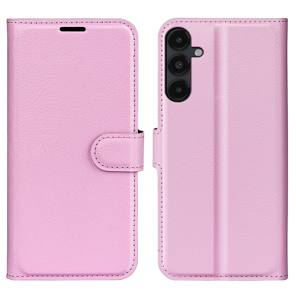 PU Leather Phone Shell for Samsung Galaxy M14 5G Litchi Texture Wallet Cover Stand Phone Case PU Leather Phone Shell for Samsung Galaxy M14 5G Litchi Texture Wallet Cover Stand Phone Case